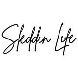 Slidden Life Word Art, Metal Word Sign Above Bed Decor