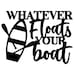 Whatever Floats Your Boat Wall Sign, Laser Cut Metal Sign For Home