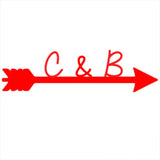 Custom Arrow Metal Wall Art, Arrow Wall Decor