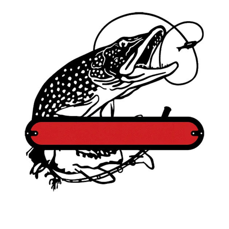 Personalized Metal Fish Wall Art - Unique Custom Create