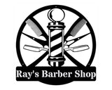 Custom Barber Shop Sign Metal Wall Art, Hair Salon Wall Art