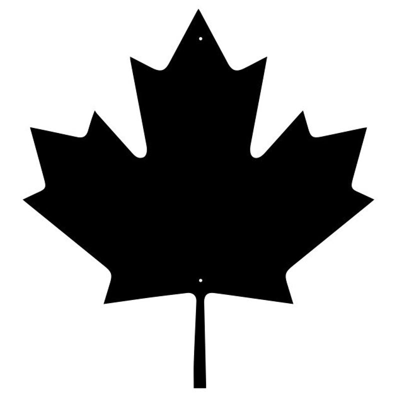 Red Maple Leaf Art Home Decor, Canada Maple Leaf Metal Art