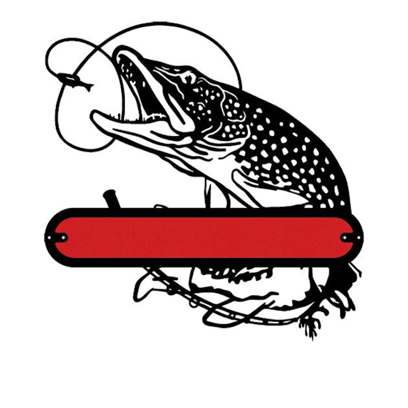 Personalized Metal Fish Wall Art - Unique Custom Create