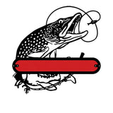 Fish Metal Wall Art, Custom Fly Fishing Metal Wall Decor