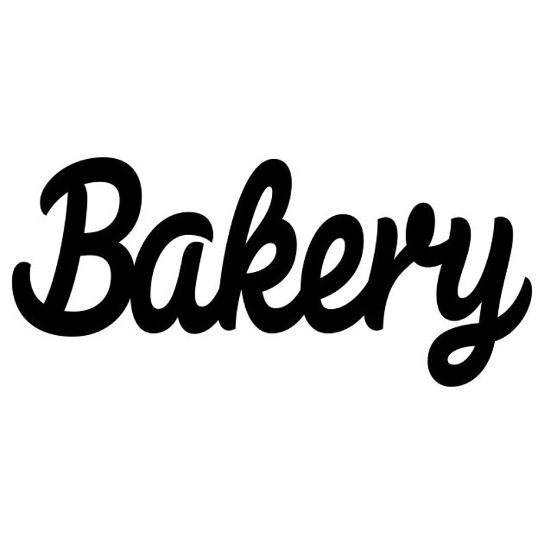 Decorative Bakery Wall Sign, Metal Wall Letters for Bakery