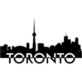 Toronto Skyline Metal Wall Art, Canada City Wall Art