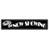 Now Showing Sign, Personalized Metal Wall Art