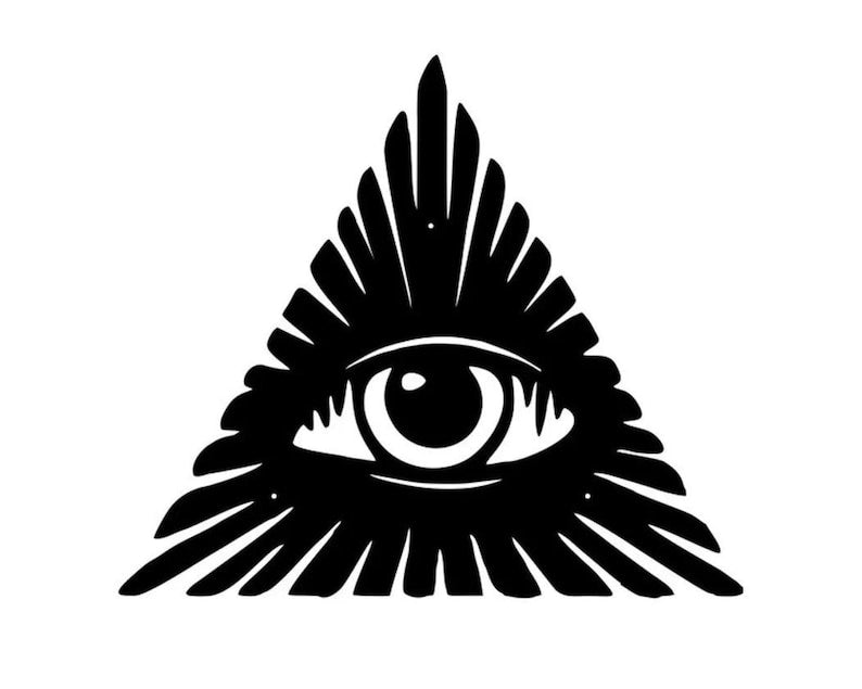 Metal Eye Wall Art, All Seeing Eye Decor