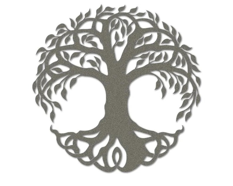 Tree Of Life Metal Wall Art, Tree Of Life Sign Farmhouse Decor