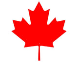 Red Maple Leaf Art Home Decor, Canada Maple Leaf Metal Art