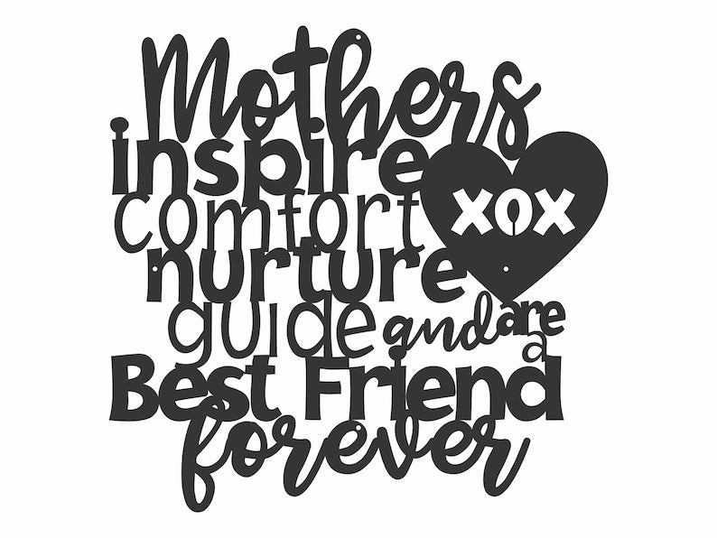 Inspirational Quotes Custom Metal Sign, Words Saying Art