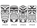 Custom Tiki Bar Sign Outdoor Metal Art, Tiki Wall Art