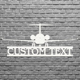 Custom Airplane Metal Art, Airplane Metal Wall Art