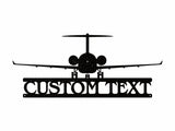 Custom Airplane Metal Art, Airplane Metal Wall Art