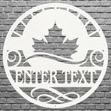 Custom Flag Metal Wall Art, Canada Flag Sign
