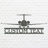 Custom Airplane Metal Art, Airplane Metal Wall Art