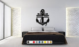 Personalized Anchor Sign Metal Wall Art
