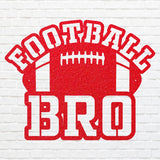 3d Metal Art Boy Sports Decor, Football Bro Metal Wall Decor