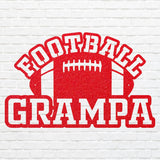 Football Metal Wall Art, Metal Decorative Sports Metal Wall Art