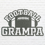 Football Metal Wall Art, Metal Decorative Sports Metal Wall Art