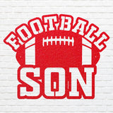 Football Son Metal Wall Art, Laser Cut Sport Metal Wall Art