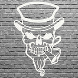 Metal Skull Wall Art, Metal Art Sculpture, Skull Rider Art
