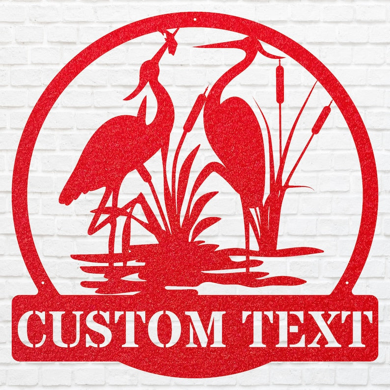 Wildlife Bird Wall Decor, Outdoor Metal Wall Art, Bird Lover Gift