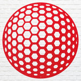 Metal Golf Ball Wall Art, Sports Wall Art for Golf Lover