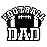Football Dad Metal Wall Decor, Sports Metal Wall Art