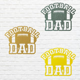 Football Dad Metal Wall Decor, Sports Metal Wall Art