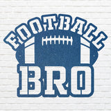 3d Metal Art Boy Sports Decor, Football Bro Metal Wall Decor