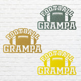Football Metal Wall Art, Metal Decorative Sports Metal Wall Art