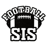 Modern Football Sis Metal Art,  Black Meta Sister Game Room Art