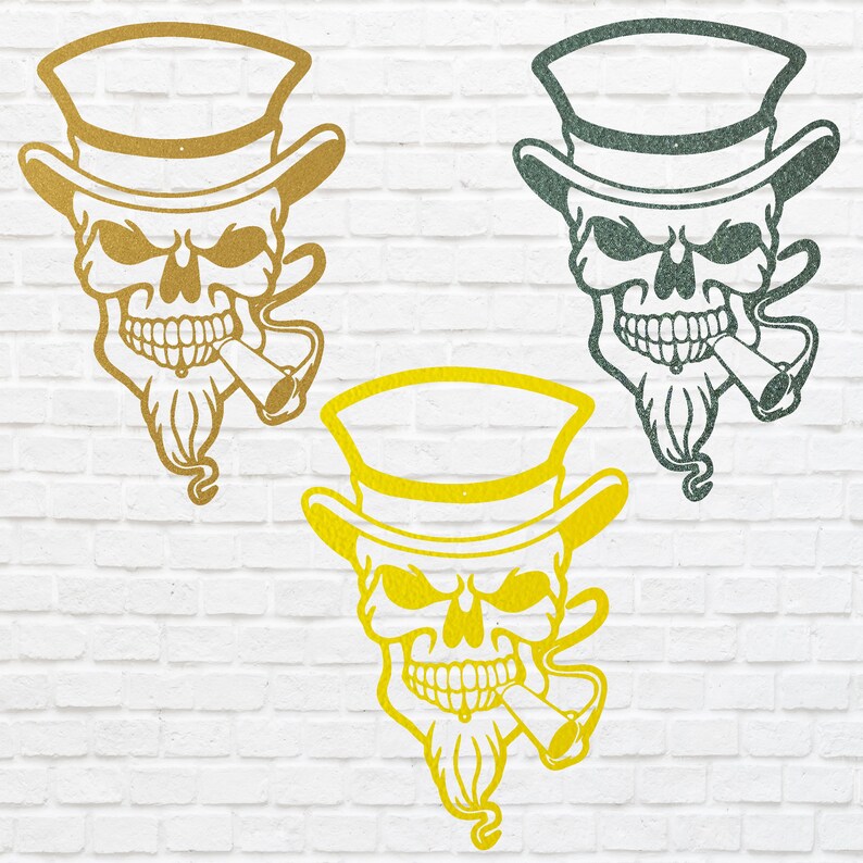 Metal Skull Wall Art, Metal Art Sculpture, Skull Rider Art