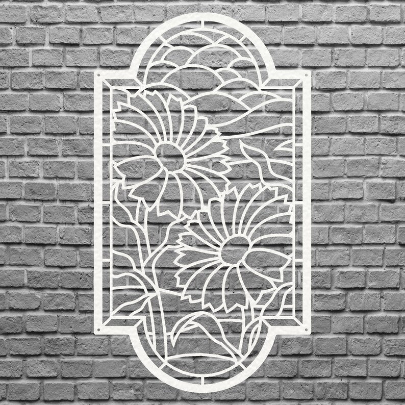 Sunflower Metal Wall Art, Sunflower Home Decor, Metal Flower Art, Sunflower Metal Sign, Flower Wall Decor, Housewarming Gifts
