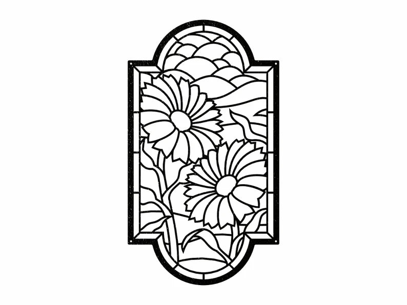 Sunflower Metal Wall Art, Sunflower Home Decor, Metal Flower Art, Sunflower Metal Sign, Flower Wall Decor, Housewarming Gifts