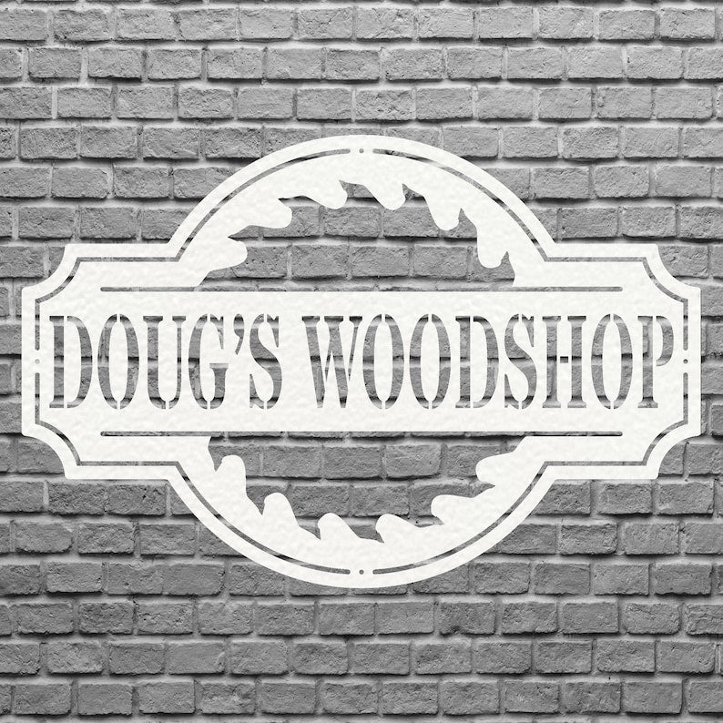 Painter Sign Metal Wall Art, Custom Metal Sign for Outdoor Decor