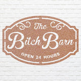 Custom Metal Bar Signs - Laser Cut Metal Monogram Sign