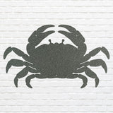 Metal Crab Wall Art - Laser Cut Decorative Metal Wall Art