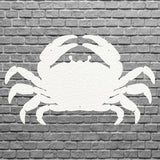 Metal Crab Wall Art - Laser Cut Decorative Metal Wall Art