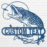 Fish Art Custom Metal Sign - Decorative Metal Wall Art