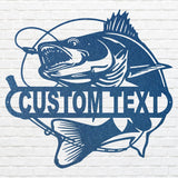 Fish Wall Art Custom Metal Sign - Decorative Metal Artwork