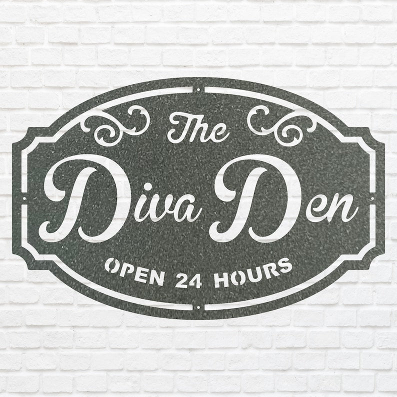 Custom Metal Signs for Business Laser Cut Metal Artwork