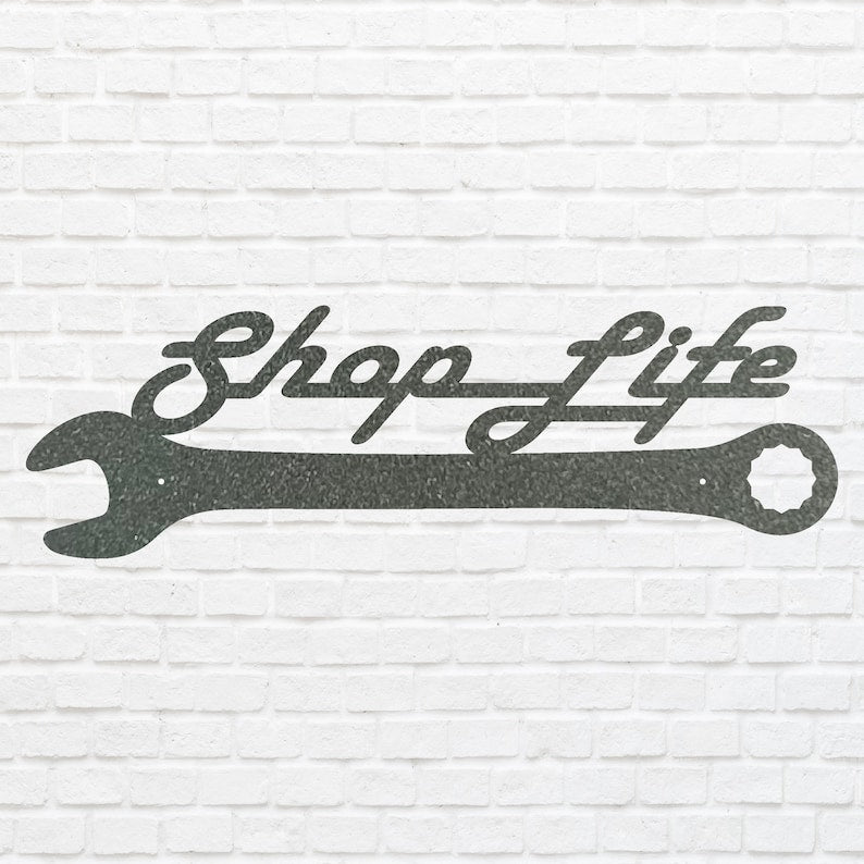 Metal Workshop Sign - Custom Metal Signs for Business