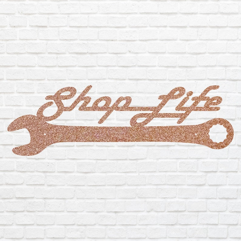 Metal Workshop Sign - Custom Metal Signs for Business