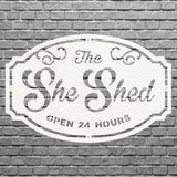 She Shed Signs - Custom Outdoor Metal Signs for Business