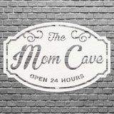 Mom Cave Sign - Custom Outdoor Metal Signs for Business