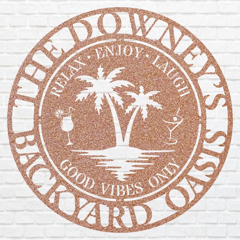 Lake Life Sign Metal Wall Art for Outdoor Decor, Lake Life Decor