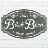 Custom Metal Bar Signs - Laser Cut Metal Monogram Sign