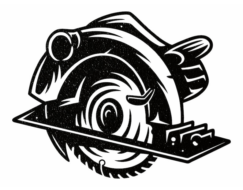 Metal Circular Saw for Outdoor Decor, Outdoor Metal Wall Art